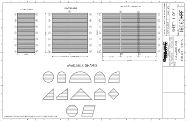 PR Instl Docs FL29283 R0 II 1606DHPF 54.00 X 120 FLORIDA LOUVERS -SA