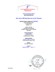 PR Instl Docs FL29710 R0 II 26 Ga. PBR over Plywood