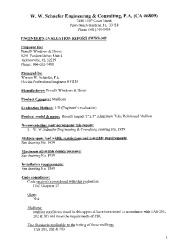 PR TECH DOCS FL29987 R0 AE EVALUATION REPORT WWS-349