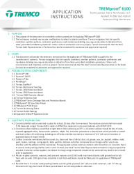 PR Instl Docs FL33121 R0 II TREMproof 6100 AI