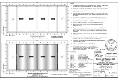 PR INSTL DOCS FL33765 R0 II 23550-3-1001 5400-7700-9900 OXXXXO NON-IMPACT