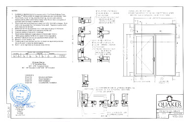 PR INSTL DOCS FL35330 R0 II QUAKER M700 IMPACT DRAWINGS SS