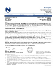 PR TECH DOCS FL3901 R10 AE 2020 08 10 FINAL ER TAMKO METAL RFG FL3901-R10
