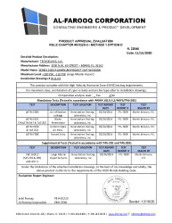 PR TECH DOCS FL22046 R2 AE SS - 2650 ALUM PROJECT OUT WDOW (LMI) - PAE 2020