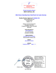 PR Instl Docs FL22226 R2 II 22226.2 Mech Seam Structural Roof Panel NON HVHZ sealed