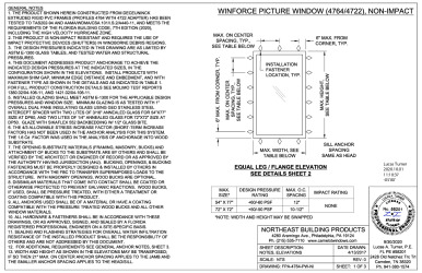 PR INSTL DOCS FL22303 R3 II FPA-4764-PW-NI