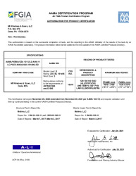 PR CERTIFICATE FL22401 R2 C CAC APC(16370)1196.02-116-11-R0 120-130-140 SGD (112926)