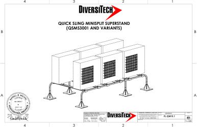 PR Instl Docs FL22415 R3 II FL-22415.1-MiniSplit SuperStand-DWG