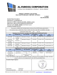 PR TECH DOCS FL22527 R7 AE SS - SERIES 9100 OS DOOR (SMI)-PAE 2020