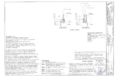 PR Instl Docs FL22551 R3 II SS - ES-EL300OS Door (NI) -DWG 20-66F (2020)