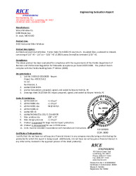 PR TECH DOCS FL22662 R1 AE 3410 SLOX IMPACT EVAL REPORT 2020