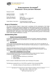 PR TECH DOCS FL22981 R2 AE EVAL 1