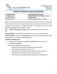 PR TECH DOCS FL23007 R2 AE EVALUATION REPORT FBC 2020 - SS
