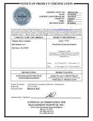 PR CERTIFICATE FL23103 R4 C CAC NI013311-R2