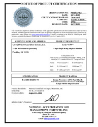 PR CERTIFICATE FL41827 R0 C CAC NI015667-R1