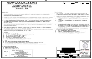 PR Instl Docs FL41903 R0 II NL-0147 Sunset Windows HR Rev0 ss