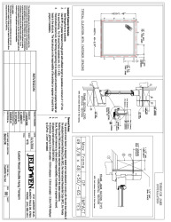 PR Instl Docs FL10338 R20 II Custom Wood DH Transom Impact Thru Jamb Install 49x48 (10338.7)