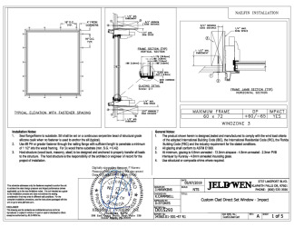 PR INSTL DOCS FL10338 R23 II CUST CLAD DS WZ3 FBC PVB 60X72 SS 2019-05-09
