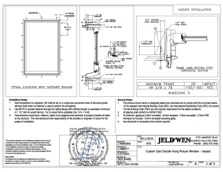PR INSTL DOCS FL10338 R24 II CUSTOM CLAD DH PICTURE WZ3 FBC 49X76 SS 2019-06-17