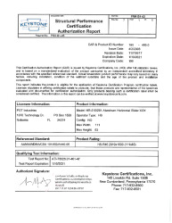 PR CERTIFICATE FL1844 R23 C CAC HR-210 CERTIFICATION B