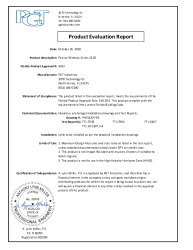 PR TECH DOCS FL5012 R22 AE PW5420 EVALUATION