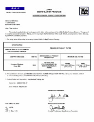 PR CERTIFICATE FL5167 R28 C CAC 43-17 DH (FIN) 48X80 R35
