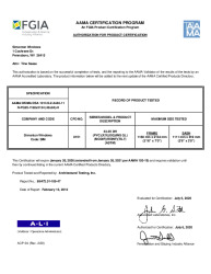 PR CERTIFICATE FL5167 R39 C CAC 43-35 DH 46X84-R25