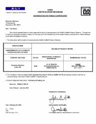 PR CERTIFICATE FL5177 R23 C CAC 41-18 PW TWIN 73X74 R50