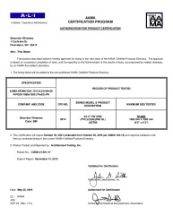 PR CERTIFICATE FL5177 R28 C CAC 43-17 PW 74X63 R50
