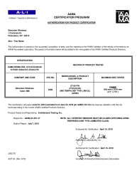 PR CERTIFICATE FL5177 R31 C CAC 07-09 PW 37X84 R PG50