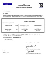 PR CERTIFICATE FL5177 R34 C CAC 43-06 PW (FIN)  72X63 (EXT.)