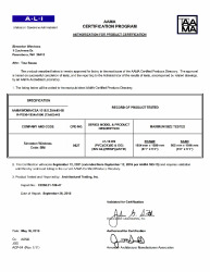 PR CERTIFICATE FL5179 R22 C CAC 41-18 HS 73X63 R30