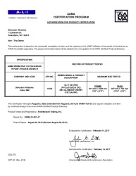PR CERTIFICATE FL5414 R22 C CAC 43-17 SH 36X96 R PG50