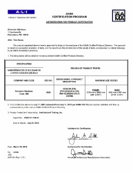 PR CERTIFICATE FL5414 R28 C CAC 43-06 SH (FIN) 48X80 LC25