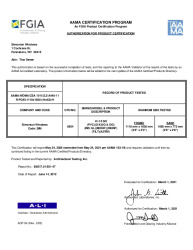PR CERTIFICATE FL5414 R31 C CAC 41-18 SH 44X63-R45