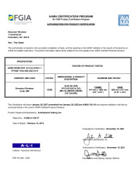 PR CERTIFICATE FL5414 R31 C CAC 43-06 SH (10389)36X74 PG50