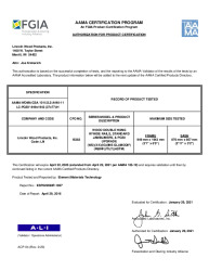 PR CERTIFICATE FL6542 R30 C CAC LINCOLN - WOOD DH W-W.RS. - STD. J.LS. - PG50 UPGRADE   JAN. 2021 (EXT.5) 37X77