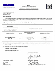 PR CERTIFICATE FL6642 R31 C CAC 48 X 96 WOOD DIRECT SET