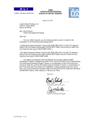 PR CERTIFICATE FL6642 R32 C CAC CLAD-WV HYBRID CASEMENT STUDIO TRANSOM 2018