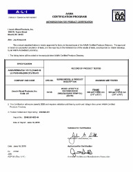 PR CERTIFICATE FL6642 R32 C CAC 3-0 X 9-0 WOOD LIFESTYLE OUTSWING SIDELITE