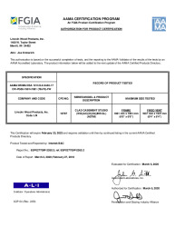 PR CERTIFICATE FL6642 R34 C CAC 78 X 78 CLAD CASEMENT STUDIO