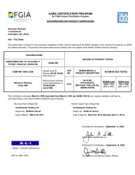 PR CERTIFICATE FL10160 R22 C CAC 42-19 HS IMPACT ANNEALED R50-60X52