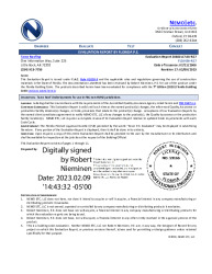 PR Instl Docs FL10450 R17 II 2023 02 09 FINAL ER TARCO UNDERLAYMENTS FL10450-R17