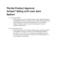 PR Instl Docs FL10477 R9 II Artisan-Lock-Joint-Install-Instr