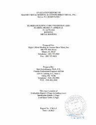 PR TECH DOCS FL16179 R4 AE EVALUATIONREPORTC2611 2