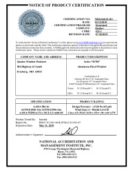 PR CERTIFICATE FL23998 R8 C CAC NI014240.01-R2