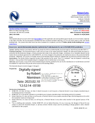 PR TECH DOCS FL30311 R3 AE 2023 02 10 FINAL AVENEX FL30311-R3 NON-HVHZ