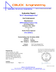 PR Instl Docs FL41919 R0 II 1 IB3 SSPlus EVALREPORT