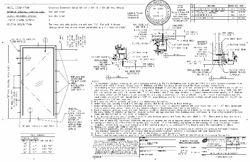PR INSTL DOCS FL107 R18 II IN0436-R4 08-09 08-10 08-20 CS 1X
