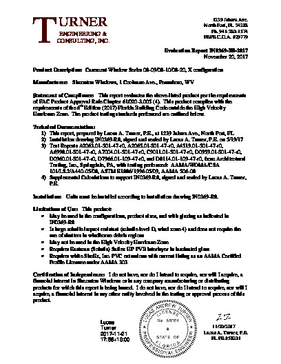 PR TECH DOCS FL224 R16 AE EVALREPORT-IN0369-R8-2017